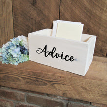 Load image into Gallery viewer, Rustic Wooden Advice Box by Perryhill Rustics
